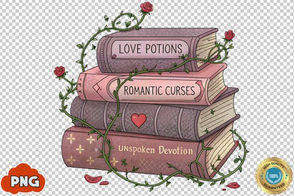 Download Gothic Books Valentine's Day PNG Clipart - Valentine's day png Collection