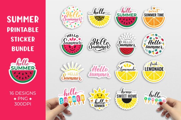 Download Summer Sticker Bundle. Summer Quotes - Summer quotes Collection