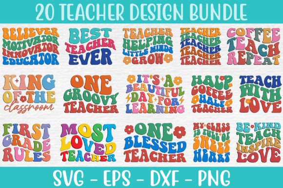 Download Retro Teacher Svg Bundle - Premium Resources